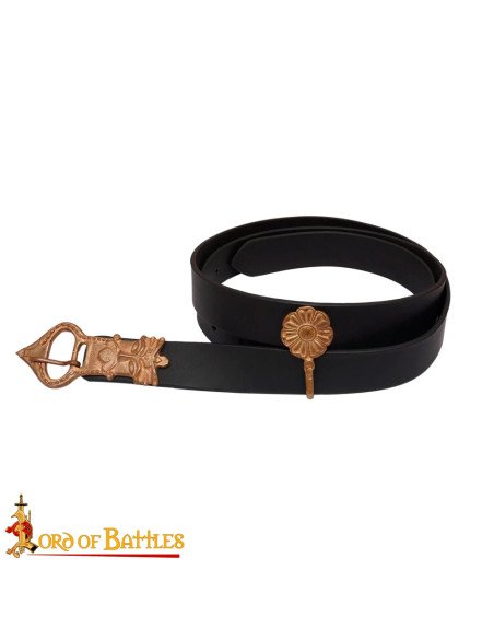 Cinto medieval Saxão fivela de Rei em...