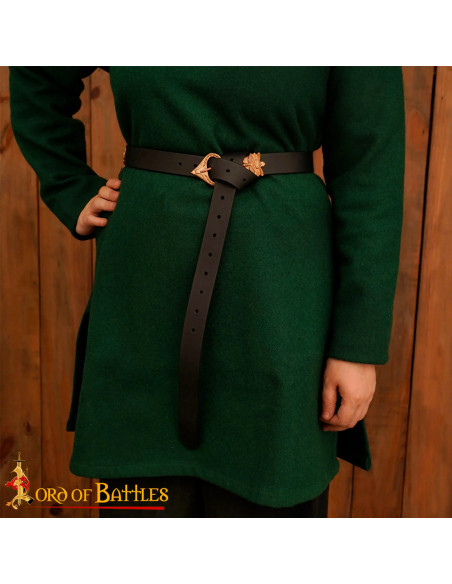 Cinto medieval Saxão fivela de Rei em...