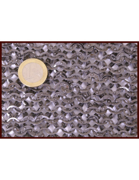 Proteção para perna de malha, argolas...