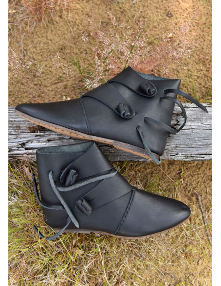 Sapatos vikings medievais early...