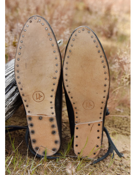 Sapatos vikings medievais early...