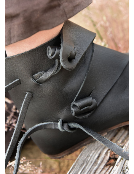 Sapatos vikings medievais early...