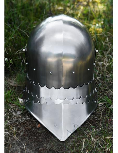 Toucado gótico funcional, ano 1480