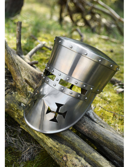 Capacete funcional dos cruzados,...