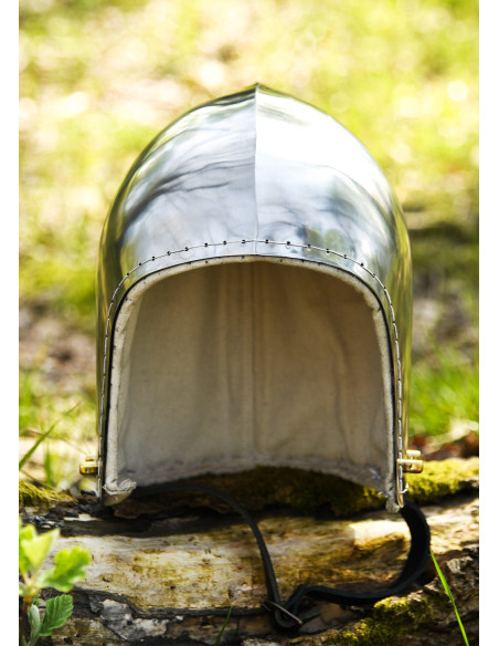 Bacinete funcional do século XIV, 2mm.