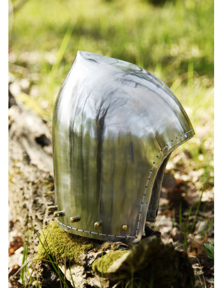 Bacinete funcional do século XIV, 2mm.