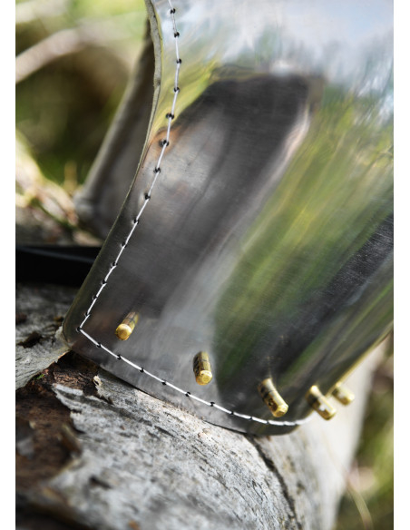 Bacinete funcional do século XIV, 2mm.