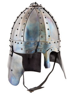 Capacete romano Spangenhelm, século IV dC