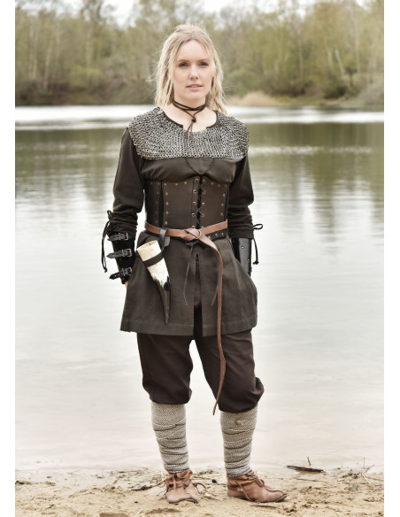 Sutiã de couro com camada interna de...