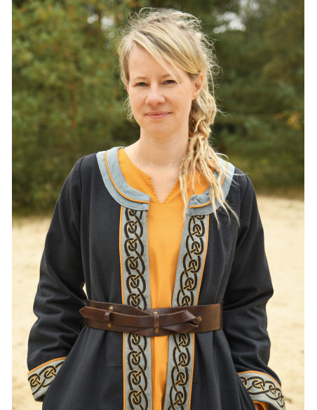 Cinto medieval de couro de couro...