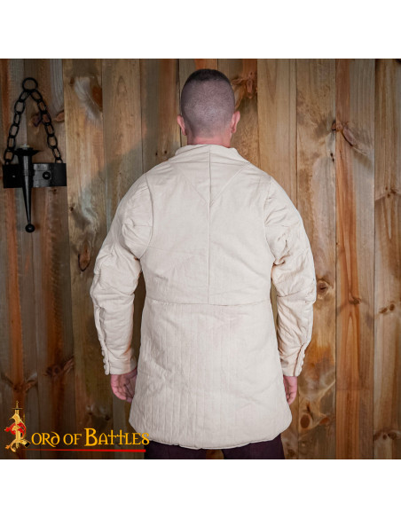 Gambesão medieval acolchoado tipo 6...