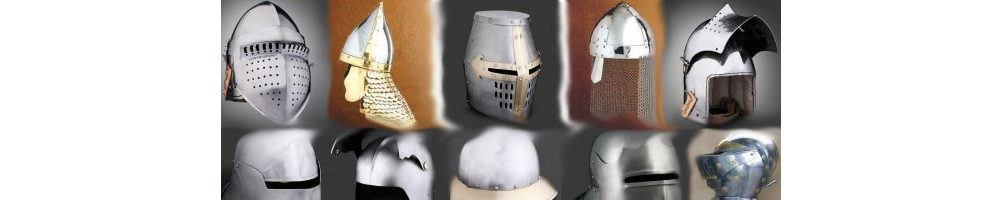 capacetes medievais