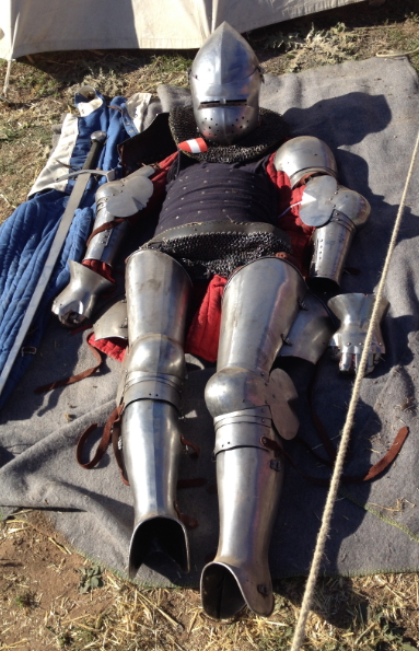 Armadura medieval funcional