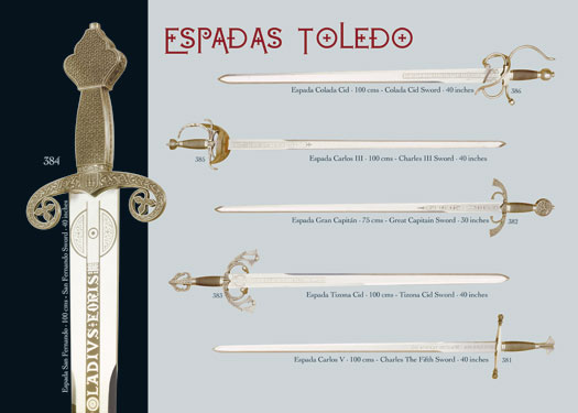 Espadas de Toledo Espadas de Toledo