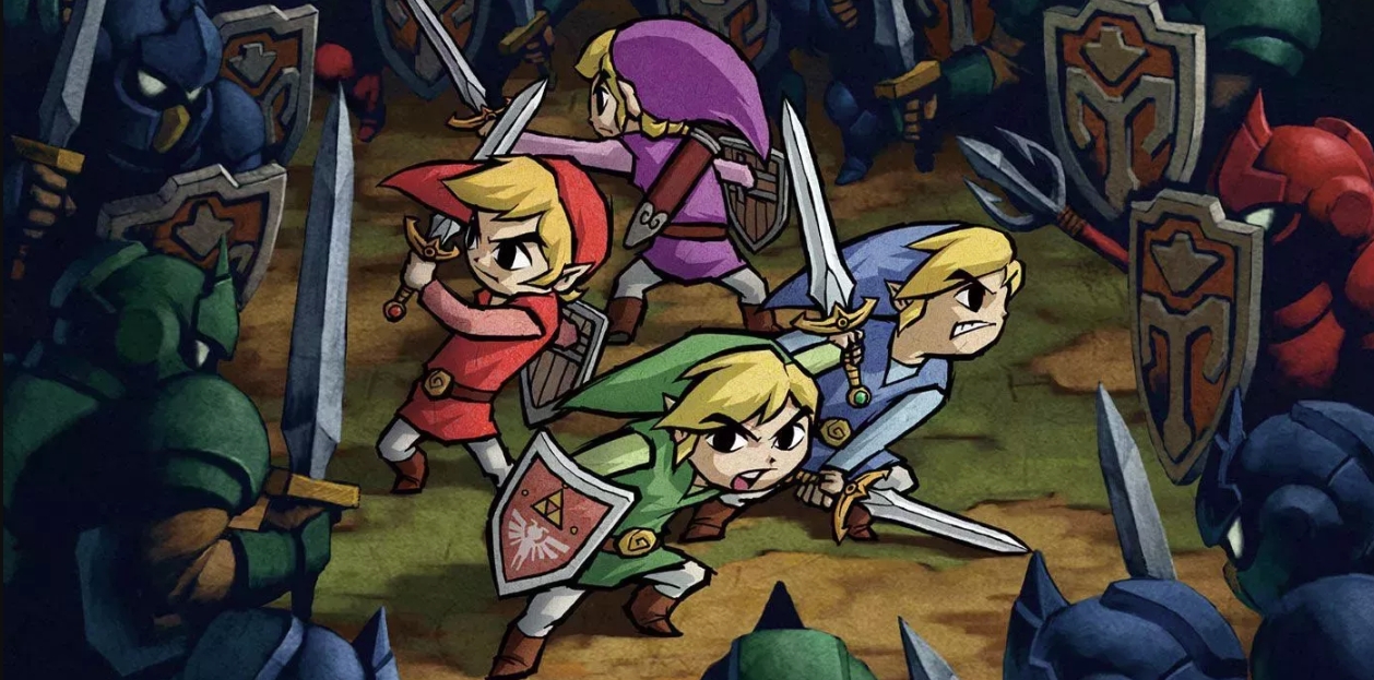 En pleno combate con las Espadas de Legend of Zelda