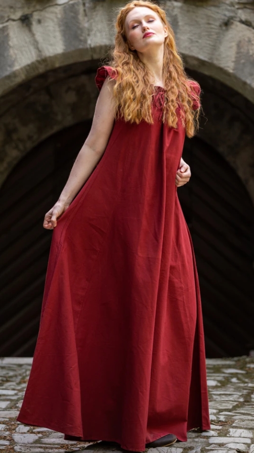 falda medieval mujer